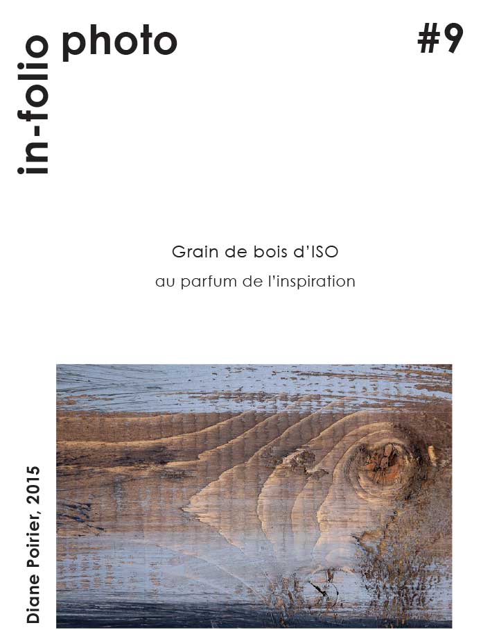 In-folio photo #9 / Grain de bois d’ISO au parfum de l’inspiration / Diane Poirier, 2015.